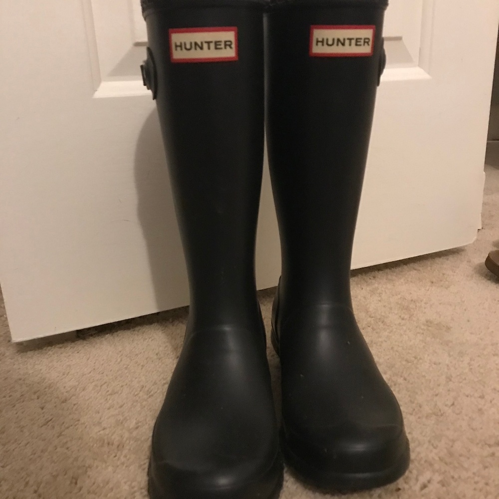 Kids hunter Boots fit womens 5.5/6